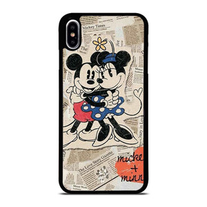 MICKEY MINNIE MOUSE RETRO DISNEY iPhone XS Max Case Cover