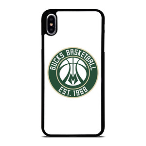 MILWAUKEE BUCKS LOGO BASKETBALL 1968 iPhone XS Max Case Cover MILWAUKEE BUCKS LOGO BASKETBALL 1968 iPhone XS Max Case Cover