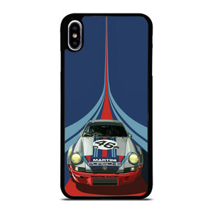 PORSCHE MARTINI RACING CAR LOGO 46 iPhone XS Max Case Cover PORSCHE MARTINI RACING CAR LOGO 46 iPhone XS Max Case Cover