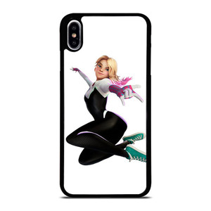 SPIDER GWEN SPIDER WOMAN SPIDER VERSE iPhone XS Max Case Cover