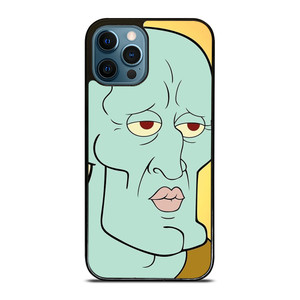 HANDSOME SQUIDWARD CARTOON iPhone 12 Pro Max Case Cover