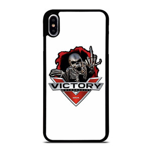 VICTORY MOTORCYCLE SKULL USA LOGO iPhone XS Max Case Cover VICTORY MOTORCYCLE SKULL USA LOGO iPhone XS Max Case Cover