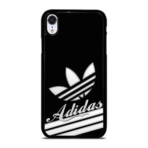 ADIDAS LOGO BLACK RETRO iPhone XR Case Cover