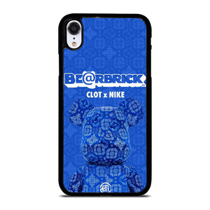 BEARBRICK CLOT X NIKE BLUE iPhone XR Case Cover BEARBRICK CLOT X NIKE BLUE iPhone XR Case Cover