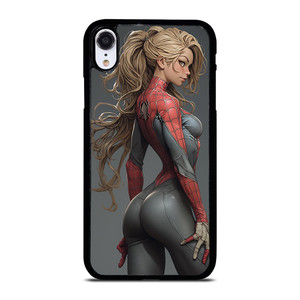CARTOON SPIDER GIRL SEXY MARVEL COMICS iPhone XR Case Cover CARTOON SPIDER GIRL SEXY MARVEL COMICS iPhone XR Case Cover