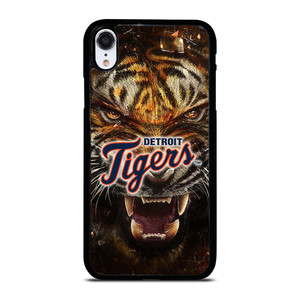 DETORIT TIGERS CLUB ICON BASEBALL TEAM MLB LOGO iPhone XR Case Cover
