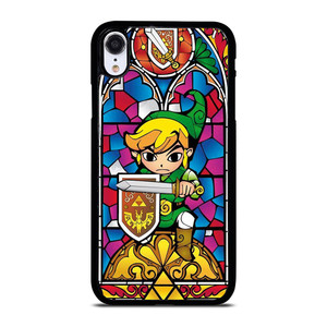 LEGEND OF ZELDA GAMES GLASS ART iPhone XR Case Cover