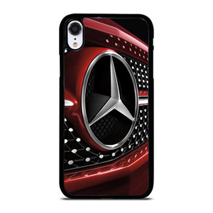 MERCEDES BENZ LOGO RED ICON iPhone XR Case Cover MERCEDES BENZ LOGO RED ICON iPhone XR Case Cover