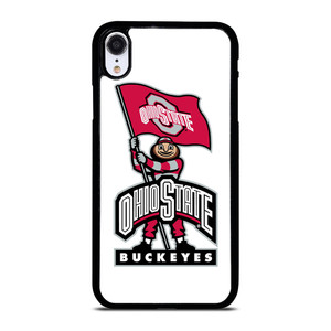 OHIO STATE BUCKEYES LOGO FOOTBALL MASKOT iPhone XR Case Cover OHIO STATE BUCKEYES LOGO FOOTBALL MASKOT iPhone XR Case Cover
