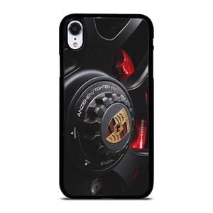 PORSCHE CAR LOGO WHEEL ICON iPhone XR Case Cover