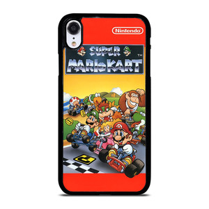 SUPER MARIO KART BROSS GAMES NINTENDO POSTER iPhone XR Case Cover