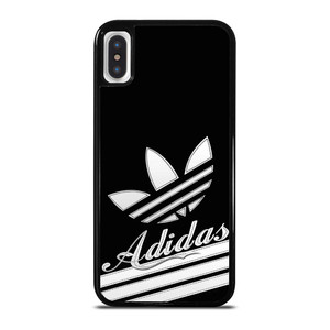 ADIDAS LOGO BLACK RETRO iPhone X / XS Case Cover