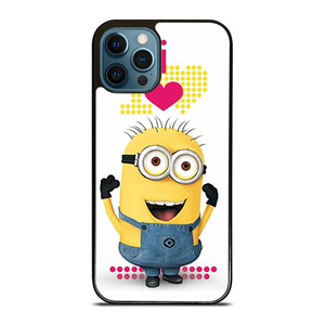 I LOVE MINION iPhone 12 Pro Max Case Cover I LOVE MINION iPhone 12 Pro Max Case Cover