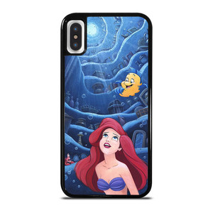 ARIEL THE LITTLE MERMAID CLASSIC DISNEY CARTOON iPhone X / XS Case Cover