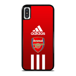 ARSENAL FC ADIDAS STRIPES iPhone X / XS Case Cover