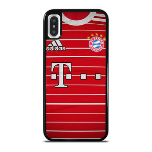 BAYERN MUNCHEN LOGO JERSEY MUNICH FOOTBALL iPhone X / XS Case Cover BAYERN MUNCHEN LOGO JERSEY MUNICH FOOTBALL iPhone X / XS Case Cover