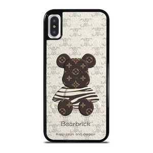 BEARBRICK KEEP CALM AND DESPAIR iPhone X / XS Case Cover BEARBRICK KEEP CALM AND DESPAIR iPhone X / XS Case Cover