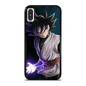 BLACK GOKU DRAGON BALL SUPER ANIME MANGA iPhone X / XS Case Cover