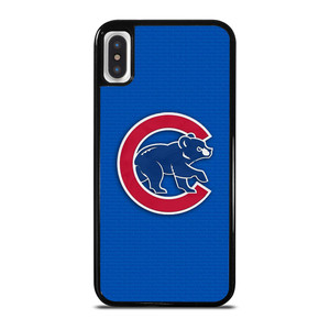 CHICAGO CUBS BASEBALL TEAM ICON LOGO iPhone X / XS Case Cover CHICAGO CUBS BASEBALL TEAM ICON LOGO iPhone X / XS Case Cover