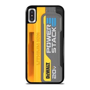 DEWALT LOGO LITHIUM ION BATTERY 20 V ICON iPhone X / XS Case Cover