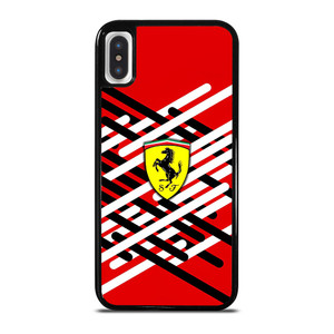 FERRARI RED LOGO NEW iPhone X / XS Case Cover FERRARI RED LOGO NEW iPhone X / XS Case Cover