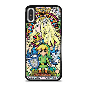 GAMES LEGEND OF ZELDA GLASS ART iPhone X / XS Case Cover GAMES LEGEND OF ZELDA GLASS ART iPhone X / XS Case Cover