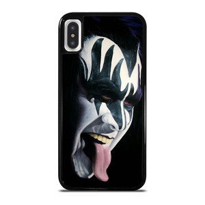 GENE SIMMONS FACE KISS BAND iPhone X / XS Case Cover GENE SIMMONS FACE KISS BAND iPhone X / XS Case Cover