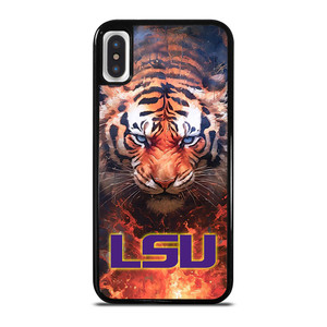 LSU TIGERS LOGO LOUISIANA STATE UNIVERSITY ICON iPhone X / XS Case Cover