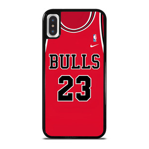 MICHAEL JORDAN CHICAGO BULLS 23 JERSEY iPhone X / XS Case Cover