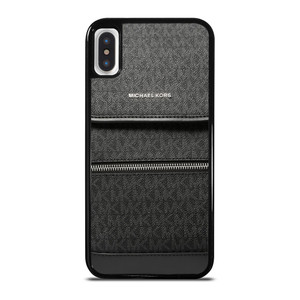 MICHAEL KORS MK LOGO BACKPACK BLACK BAG iPhone X / XS Case Cover