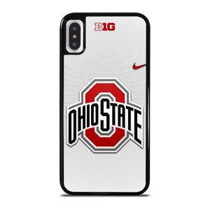 OHIO STATE BUCKEYES LOGO FOOTBALL NIKE BIG iPhone X / XS Case Cover OHIO STATE BUCKEYES LOGO FOOTBALL NIKE BIG iPhone X / XS Case Cover