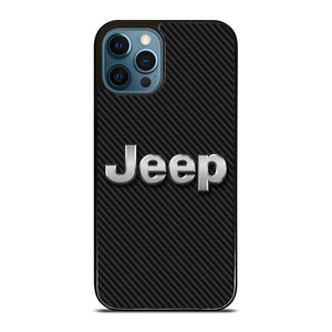 JEEP LOGO CARBON iPhone 12 Pro Max Case Cover