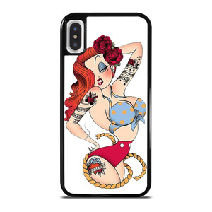 SAILOR JERRY TATTOO JESSICA RABBIT iPhone X / XS Case Cover