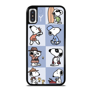 SNOOPY THE PEANUTS CHARLIE BROWN CARTOON iPhone X / XS Case Cover