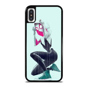 SPIDER VERSE SPIDER GWEN SPIDER WOMAN iPhone X / XS Case Cover