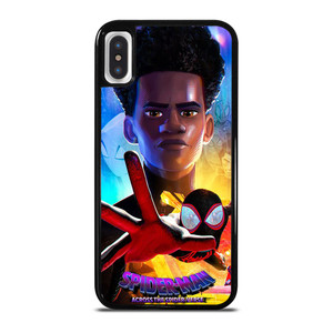 SPIDERMAN MILES MORALES ACROSS SPIDER-VERSE iPhone X / XS Case Cover