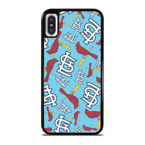 ST LOUIS CARDINALS LOGOS BASEBALL TEAM iPhone X / XS Case Cover ST LOUIS CARDINALS LOGOS BASEBALL TEAM iPhone X / XS Case Cover