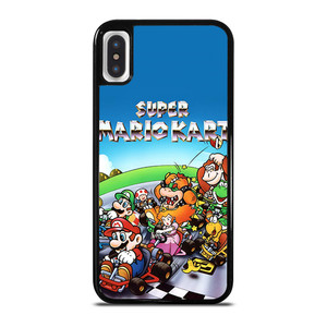SUPER MARIO KART BROSS NINTENDO GAMES POSTER iPhone X / XS Case Cover