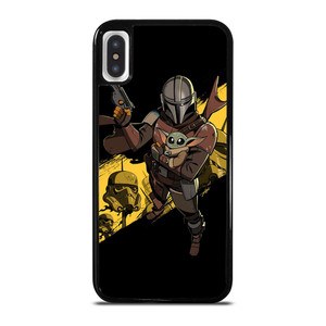 THE MANDALORIAN BABY YODA STAR WARS iPhone X / XS Case Cover