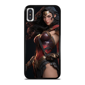 WONDER WOMAN DC COMIC BEAUTIFUL SUPERHERO iPhone X / XS Case Cover