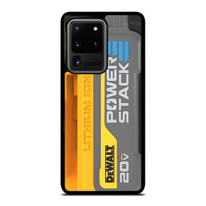 DEWALT LOGO LITHIUM ION BATTERY 20 V ICON Samsung Galaxy S20 Ultra Case Cover