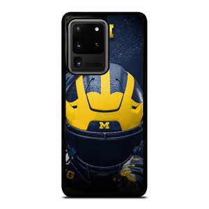 MICHIGAN WOLVERINES HELMET COLLEGE FOOTBALL TEAM Samsung Galaxy S20 Ultra Case Cover