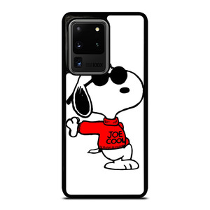 SNOOPY THE PEANUTS CHARLIE BROWN JOE COOL Samsung Galaxy S20 Ultra Case Cover