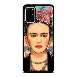 FRIDA KAHLO FACE COLORFUL ART Samsung Galaxy S20 Plus Case Cover