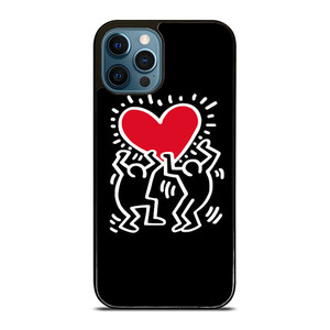 KEITH HARING LOVE iPhone 12 Pro Max Case Cover KEITH HARING LOVE iPhone 12 Pro Max Case Cover