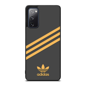 ADIDAS ORIGINALS STRIPES BLACK ORANGE Samsung Galaxy S20 FE Case Cover