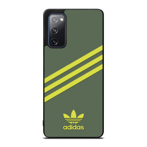 ADIDAS ORIGINALS STRIPES GREEN YELLOW Samsung Galaxy S20 FE Case Cover
