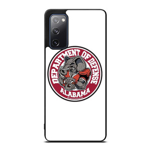 ALABAMA CRIMSON TIDE BAMA LOGO DEFENCE DEPARTMENT Samsung Galaxy S20 FE Case Cover