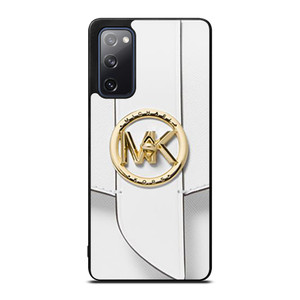 MICHAEL KORS LOGO MK WHITE HAND BAG EMBLEM Samsung Galaxy S20 FE Case Cover