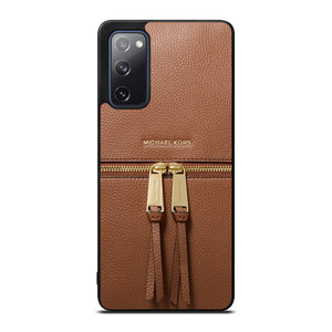 MICHAEL KORS MK LOGO BACKPACK BAG BROWN Samsung Galaxy S20 FE Case Cover